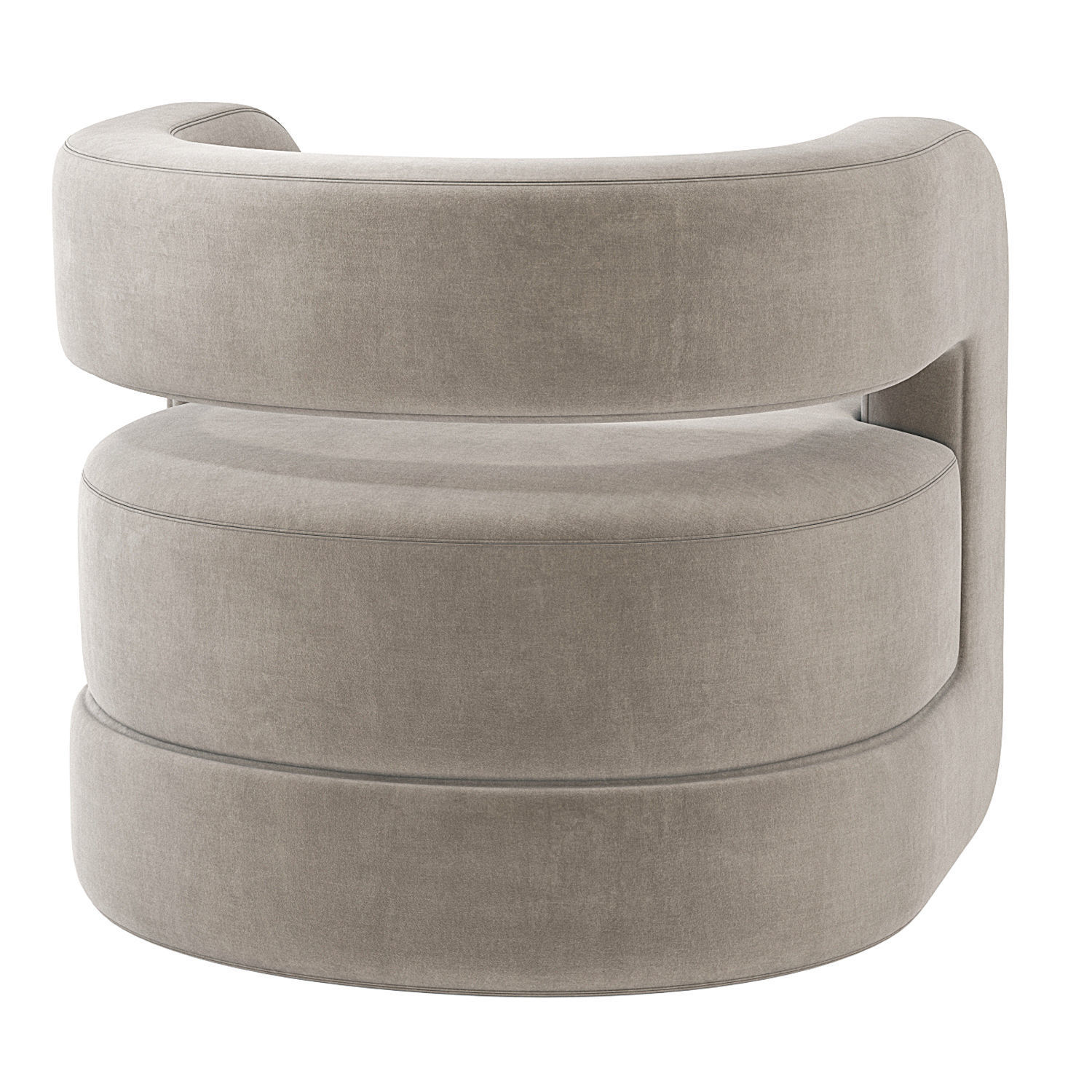 Kirby Chair Mitchell Gold Bob Williams 3D model_6