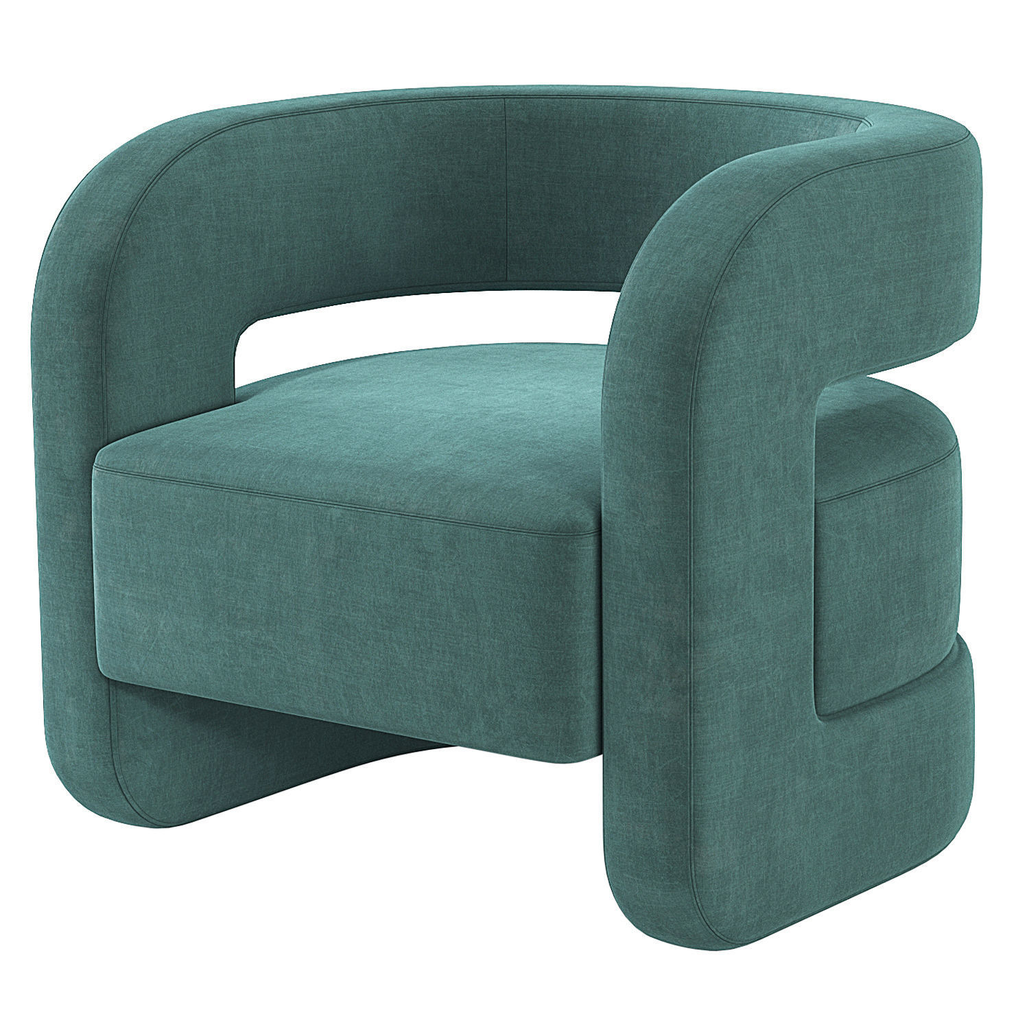 Kirby Chair Mitchell Gold Bob Williams 3D model_3