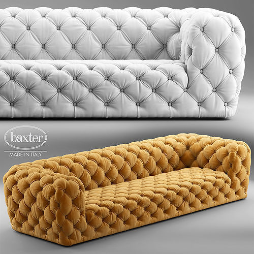 baxter CHESTER MOON SOFA 3D model