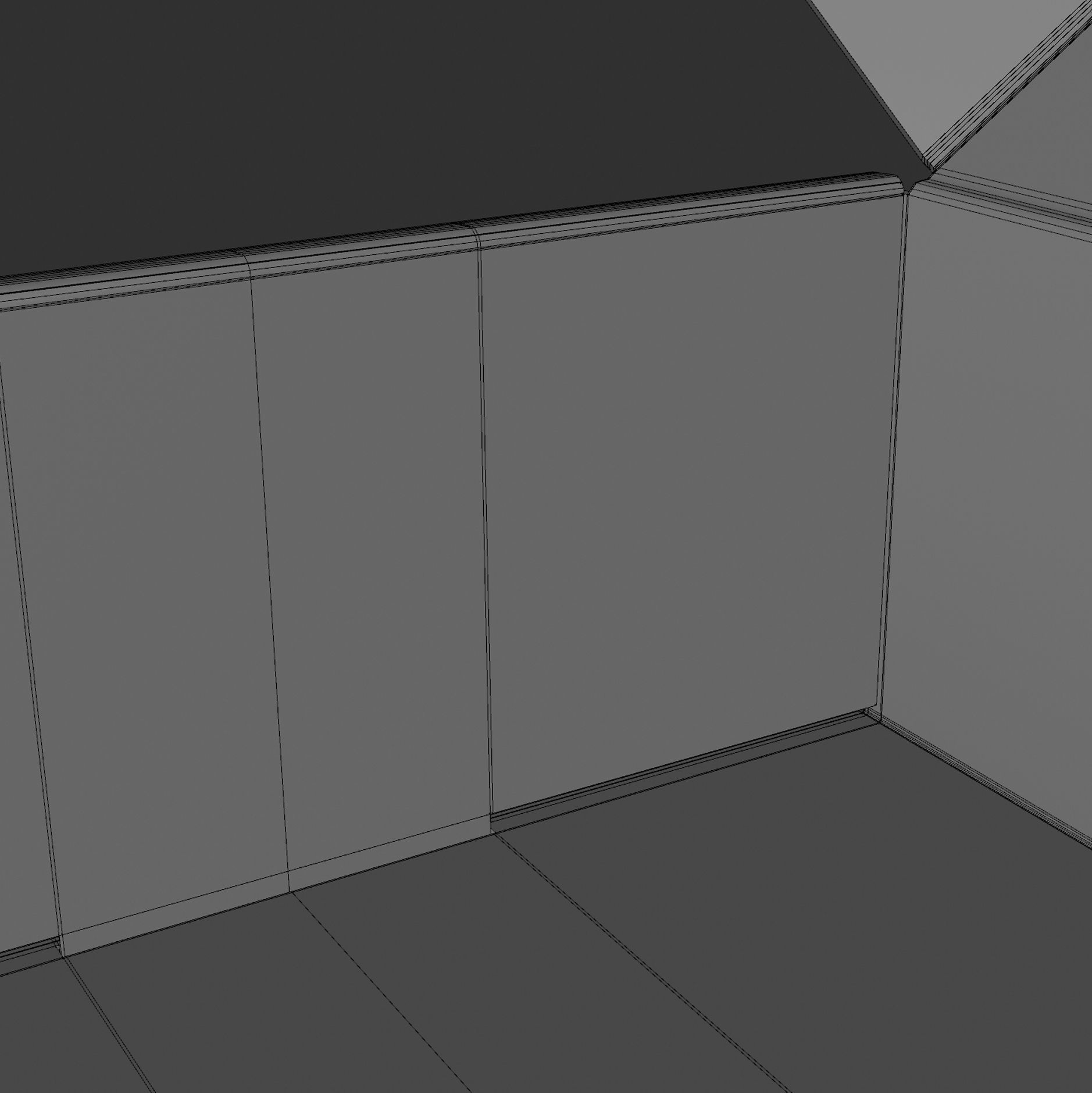 3D Opened Box 3d model Low-poly 3d model 3D model_6