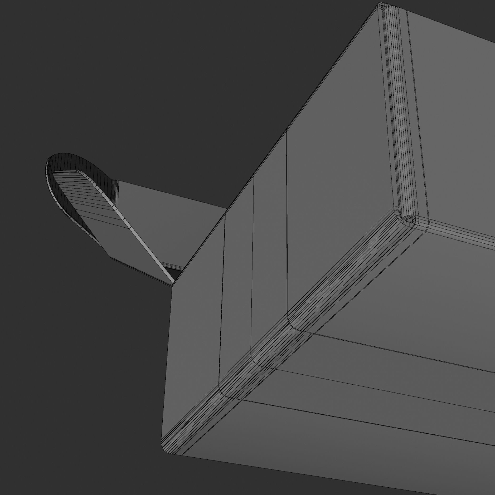 3D Opened Box 3d model Low-poly 3d model 3D model_7