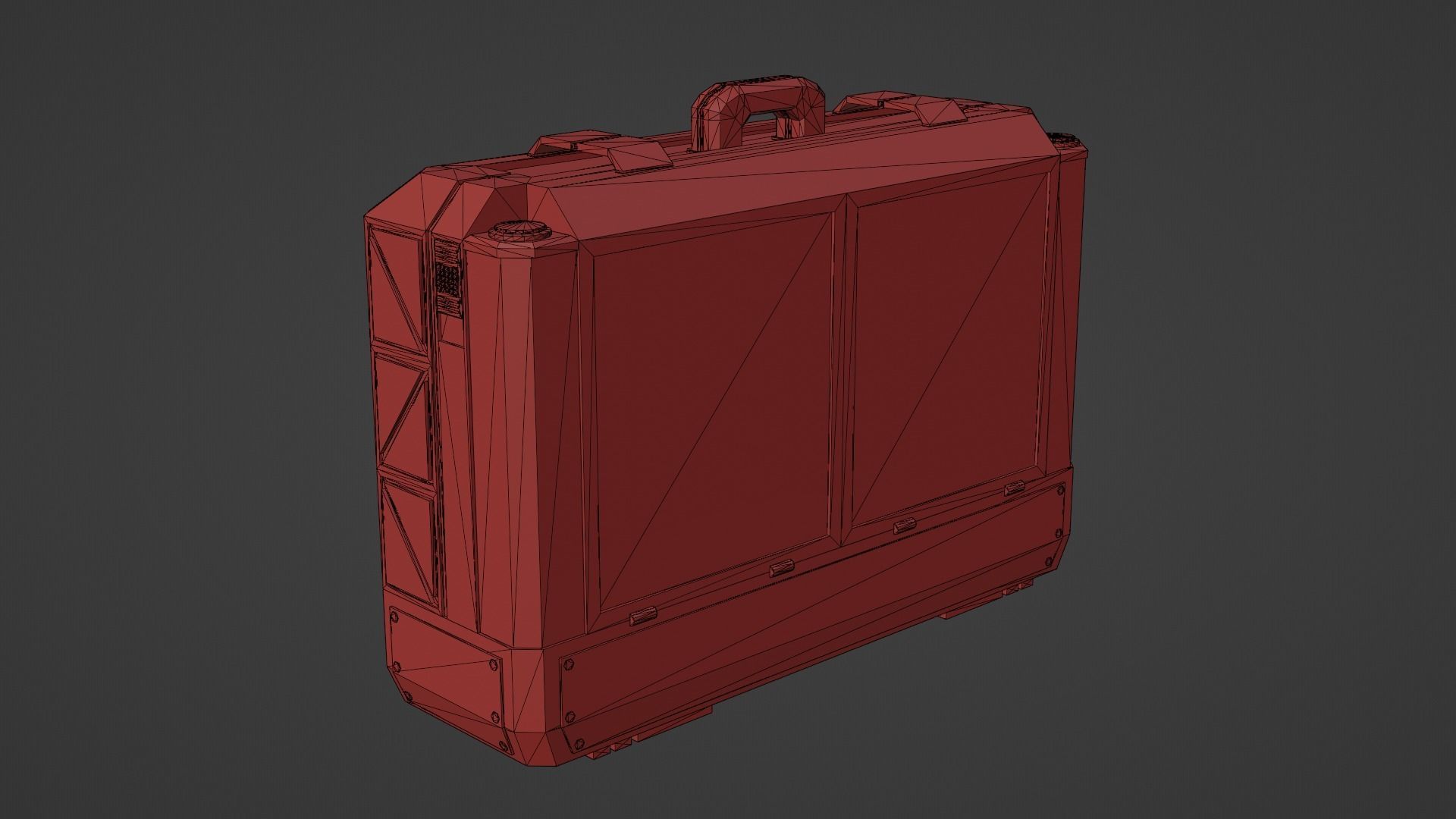 First aid kit PBR low-poly game ready Low-poly 3D model_9