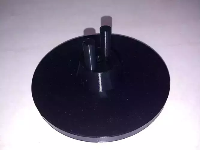 spool plastic swivel base