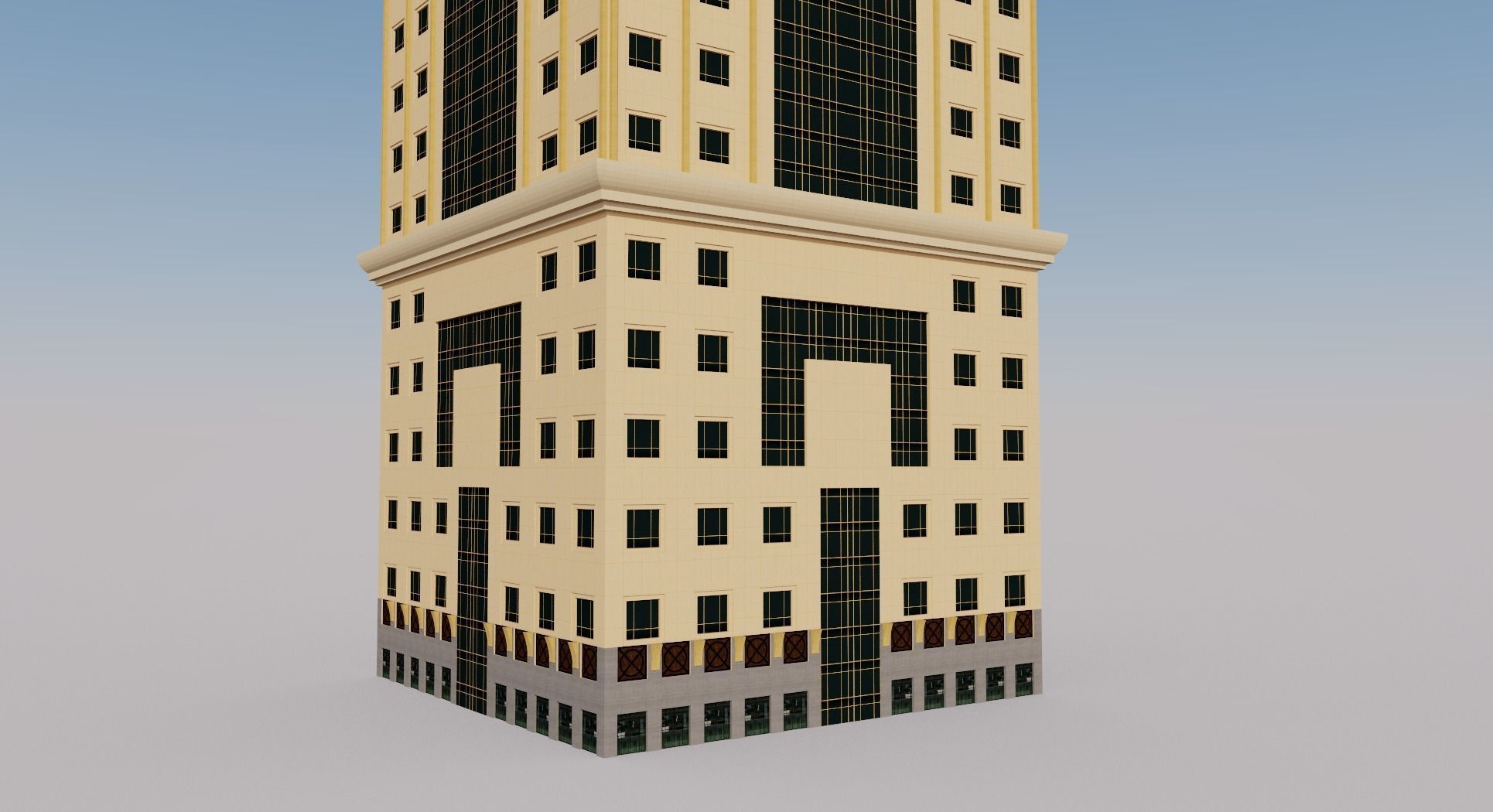 Al Yaqoub Tower - Dubai UAE 3D model_3