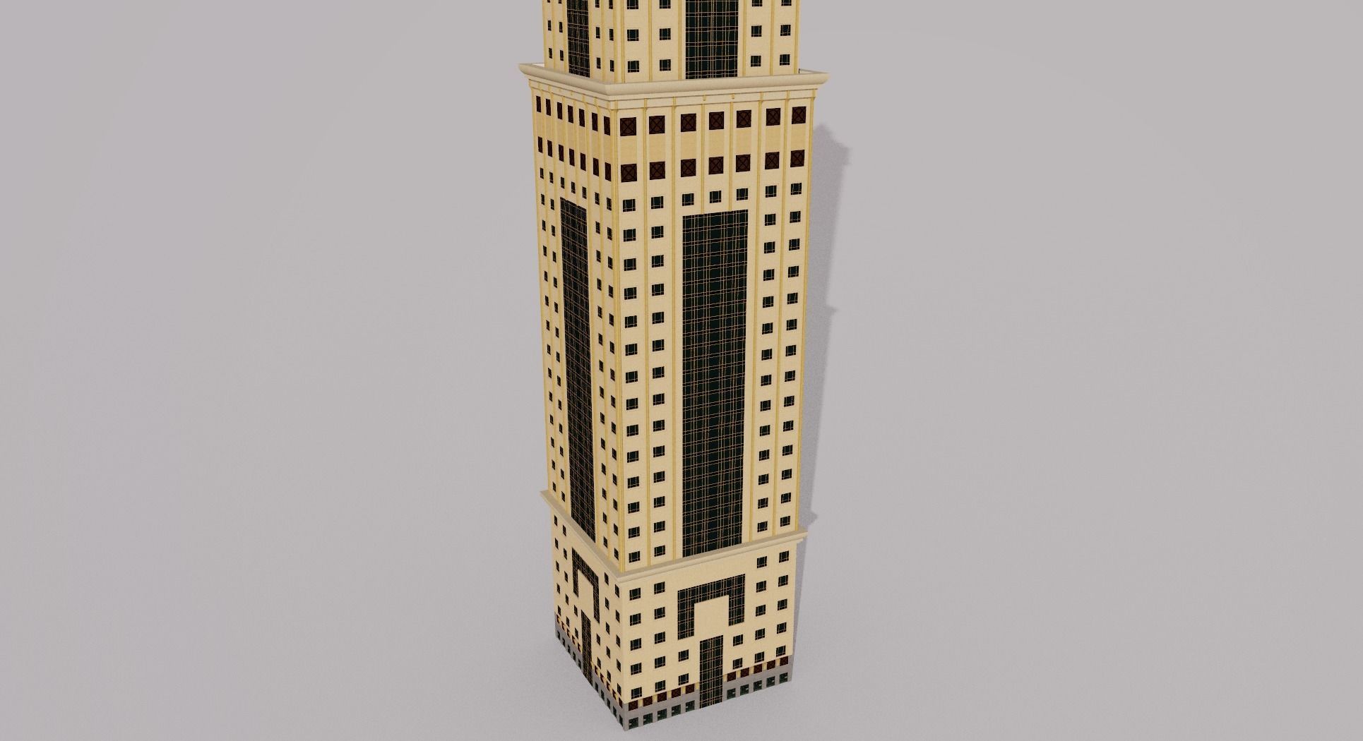 Al Yaqoub Tower - Dubai UAE 3D model_4