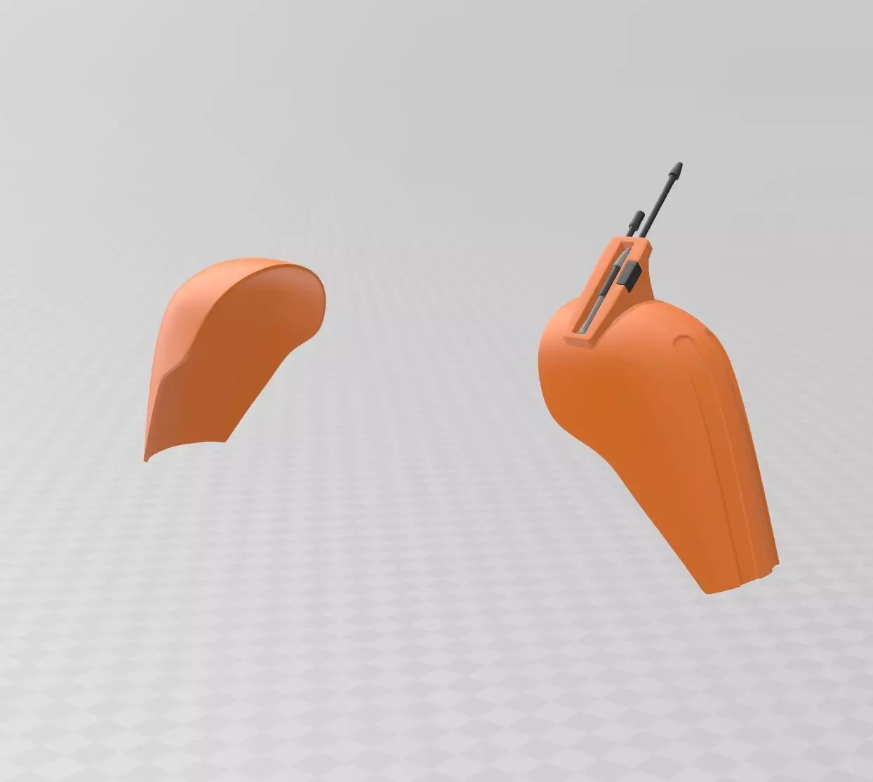 Star Wars Clone Trooper Clone Commander Cody Shoulder 3D print model