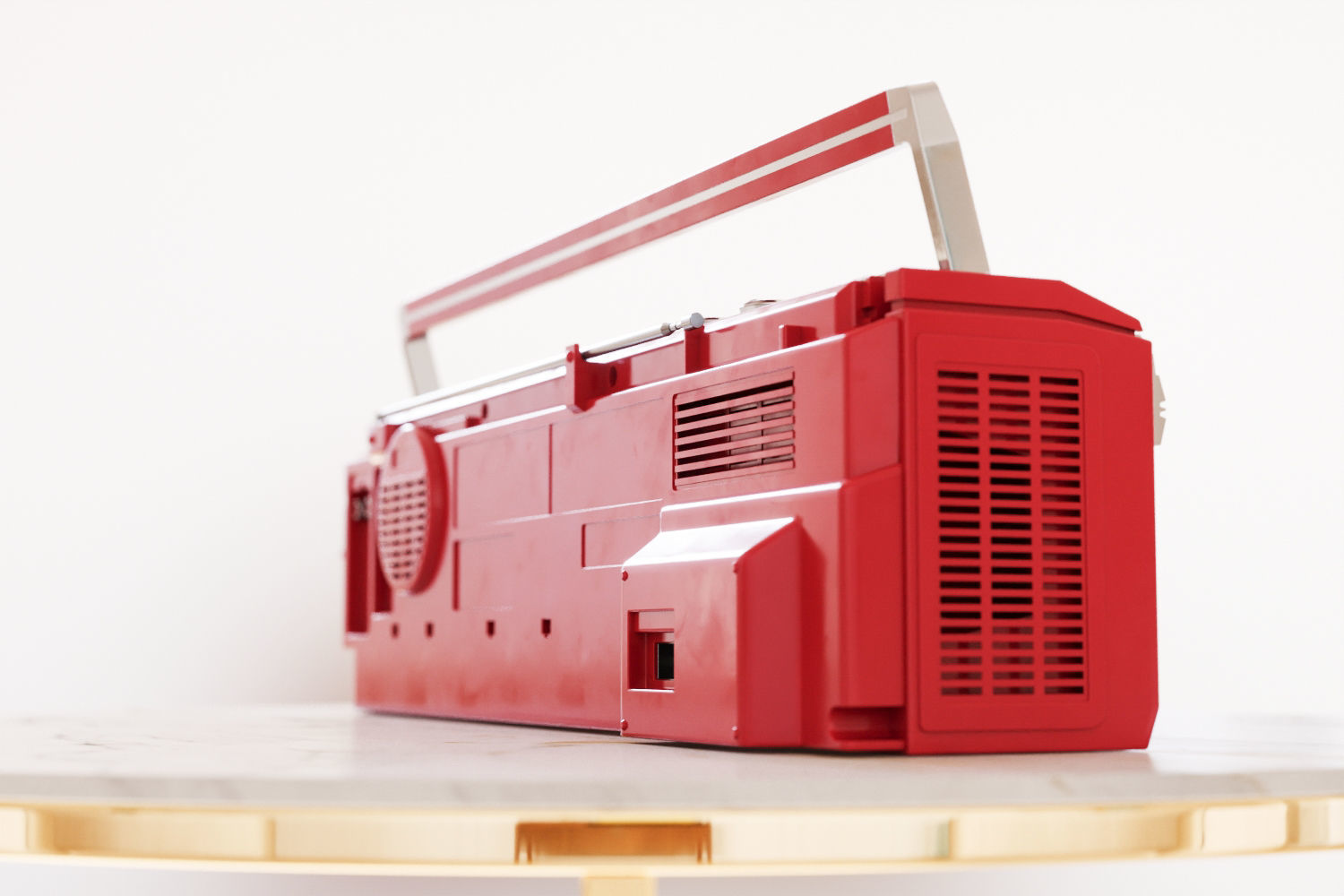 Vintage japan cassette player 3D model_3