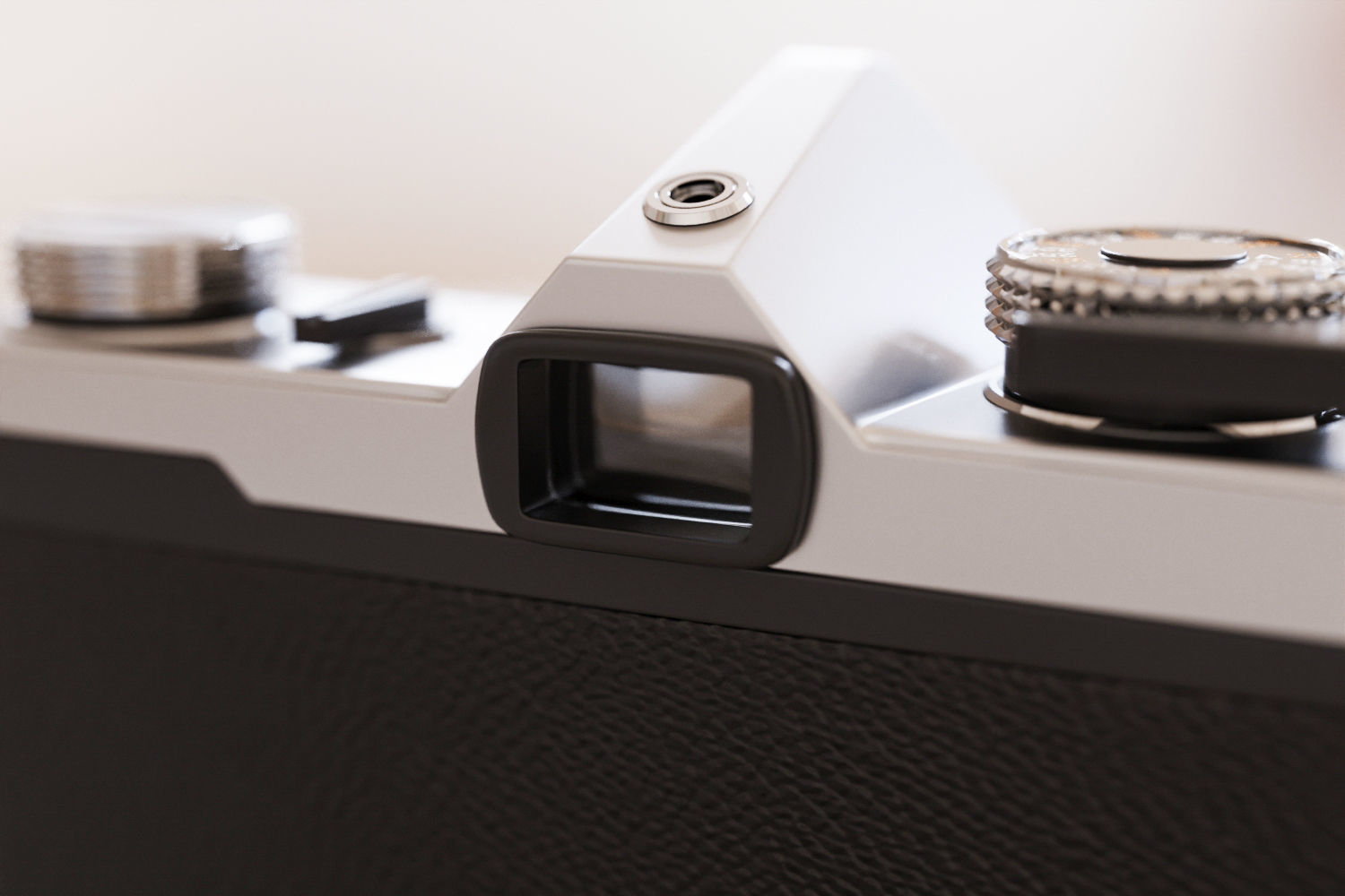 Vintage full-frame camera 3D model_9