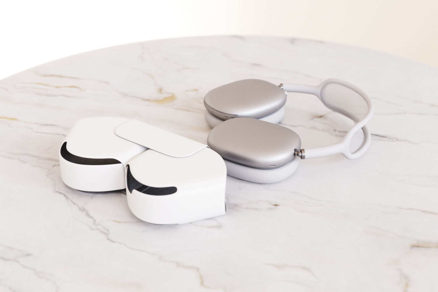 Luxury headphones max 3D model_4