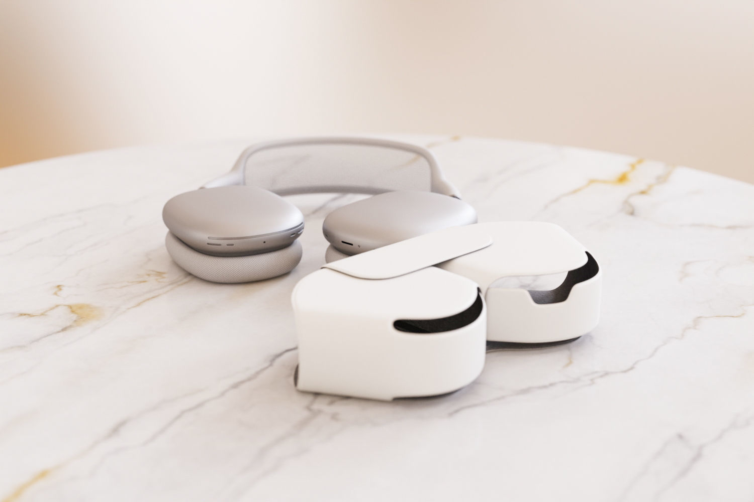 Luxury headphones max 3D model_5