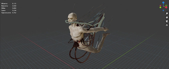 Billy body  Free 3D model