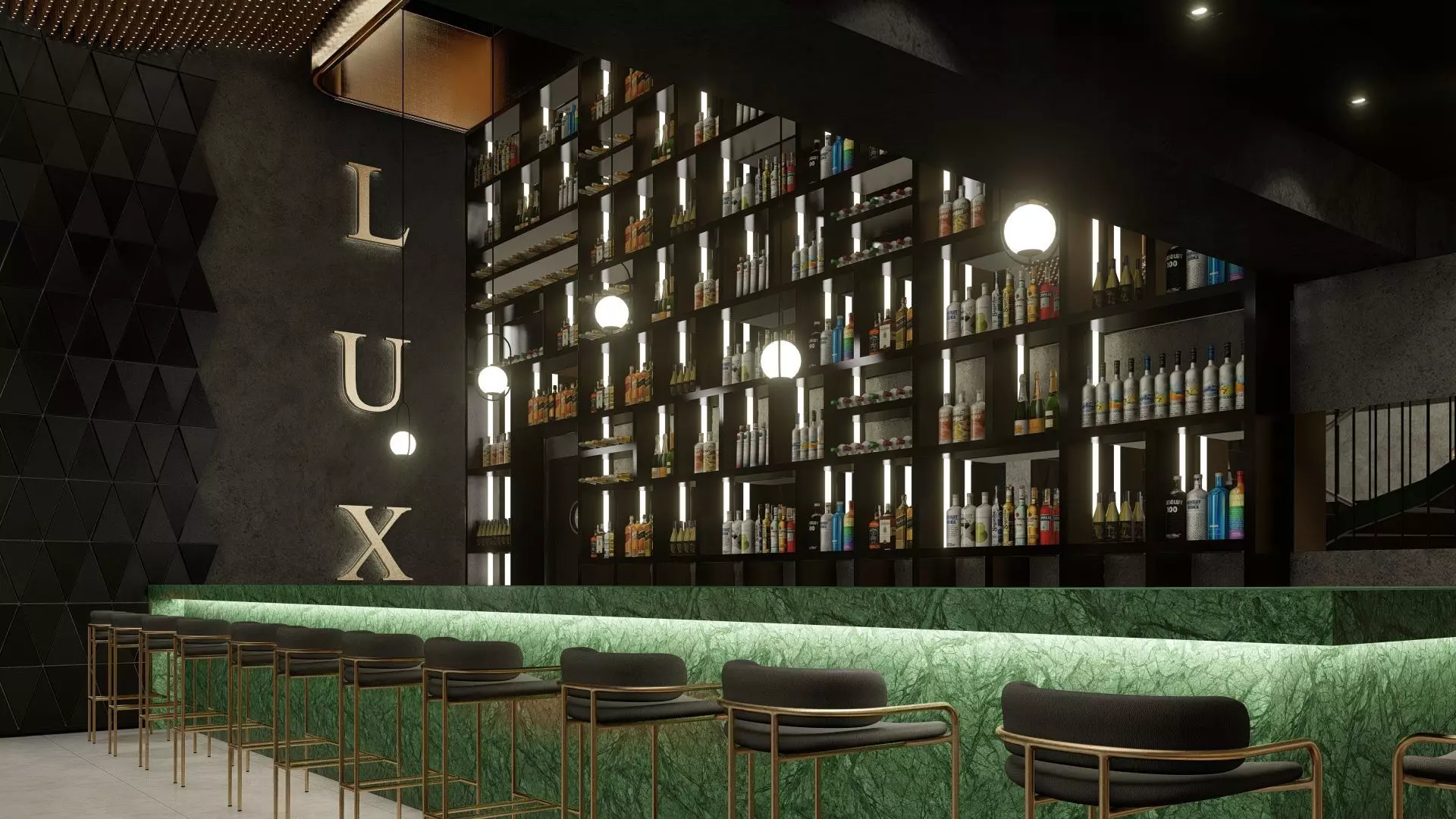 Lux Night Club 3D model