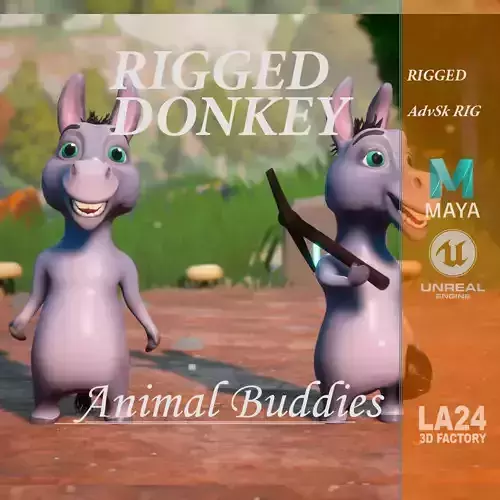Farm Animal Buddies - DONKEY