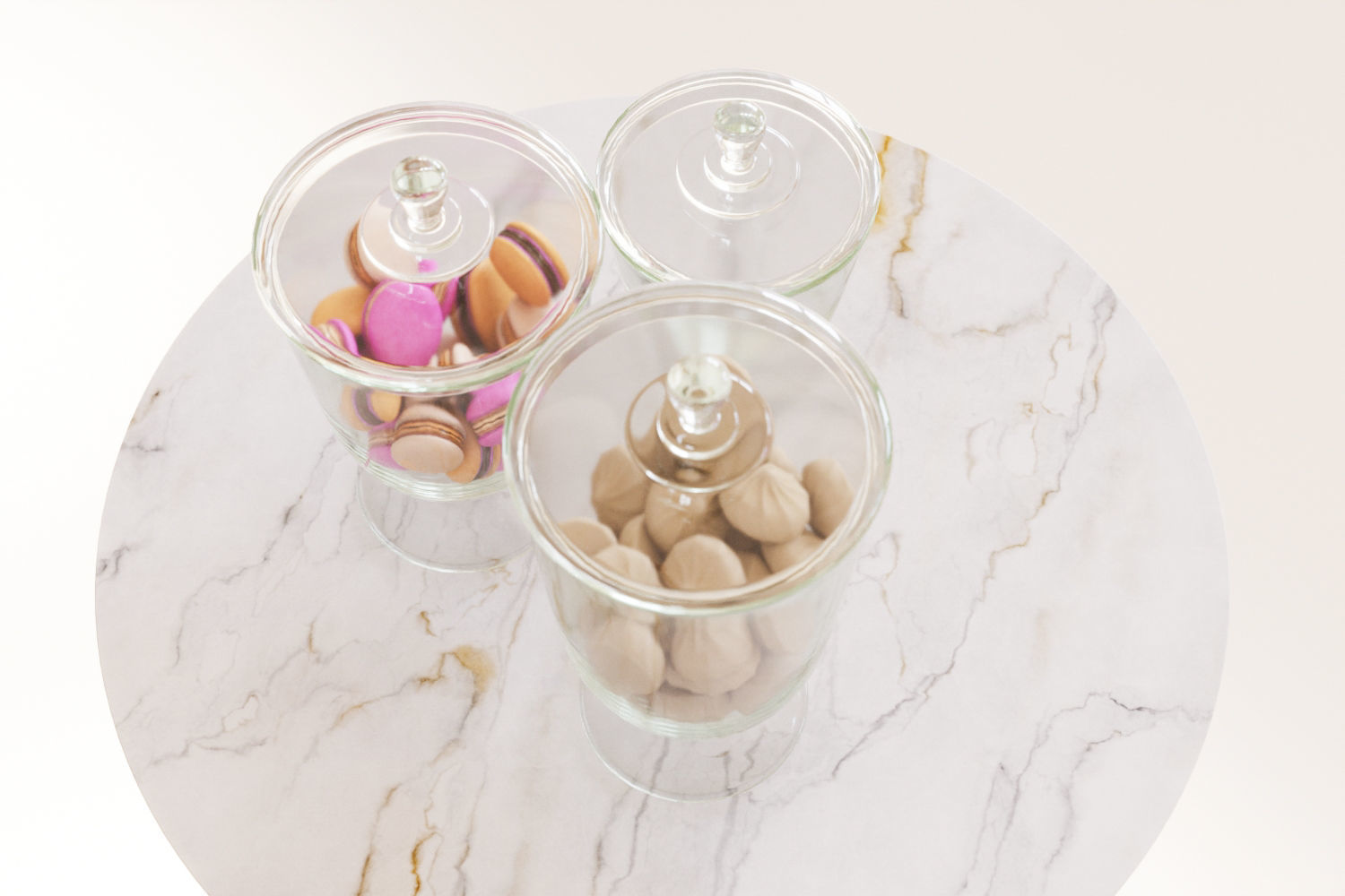 Macarons cookies jar 3D model_5