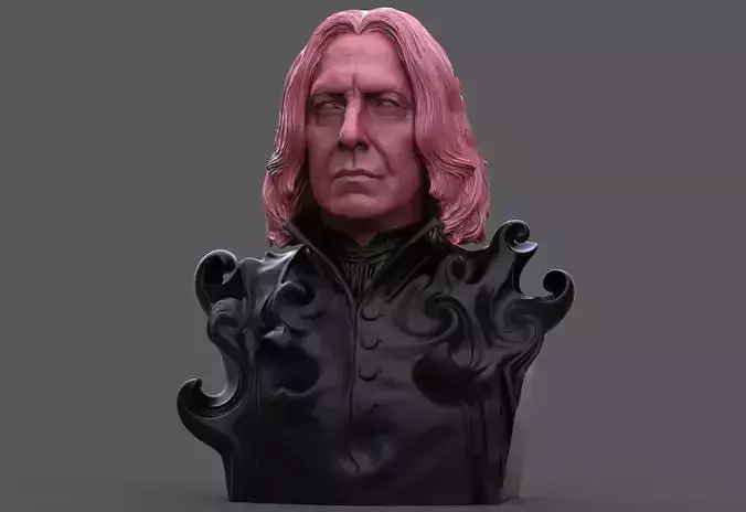 Severus Snape Bust 3D print model