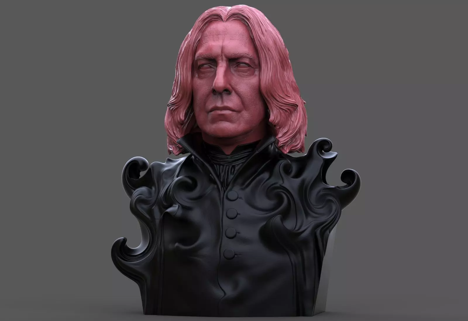 Severus Snape Bust 3D print model_0