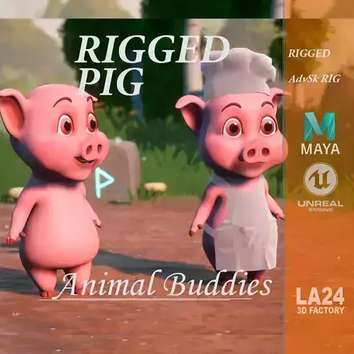Farm Animal Buddies - PIG
