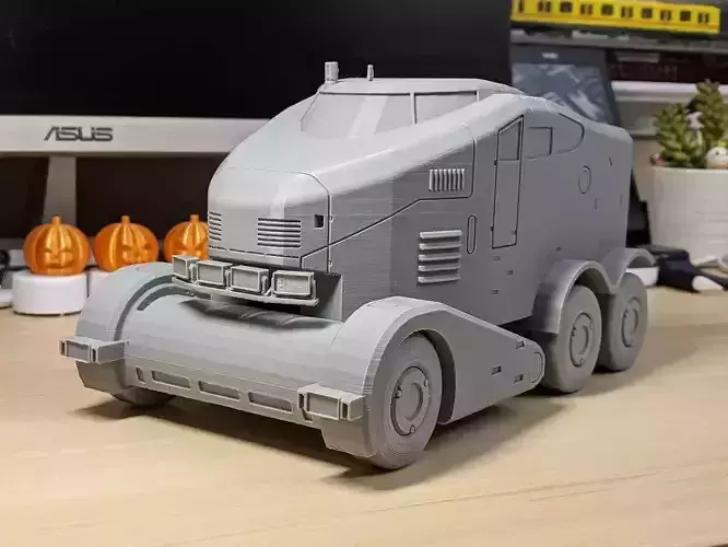 Death Stranding PHI MC20000 semi trailer truck