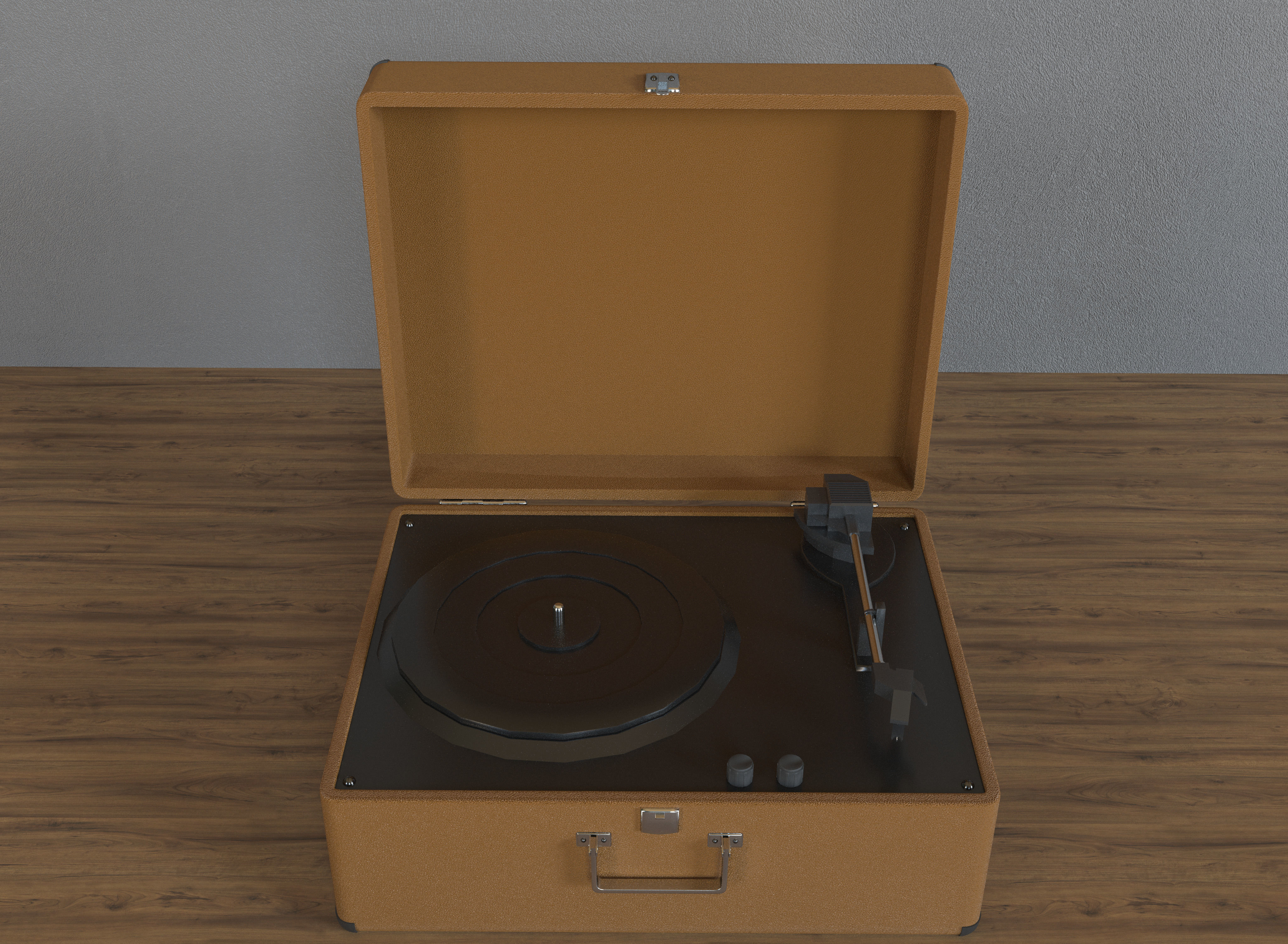 record player 3D model_6