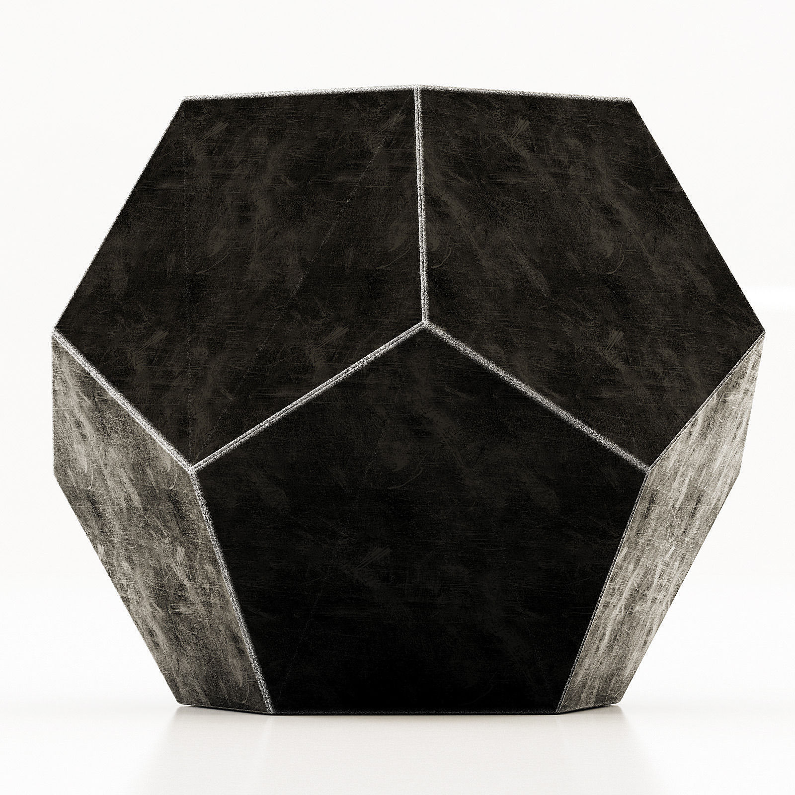 Arteriors Drea Side Table 3D model_1