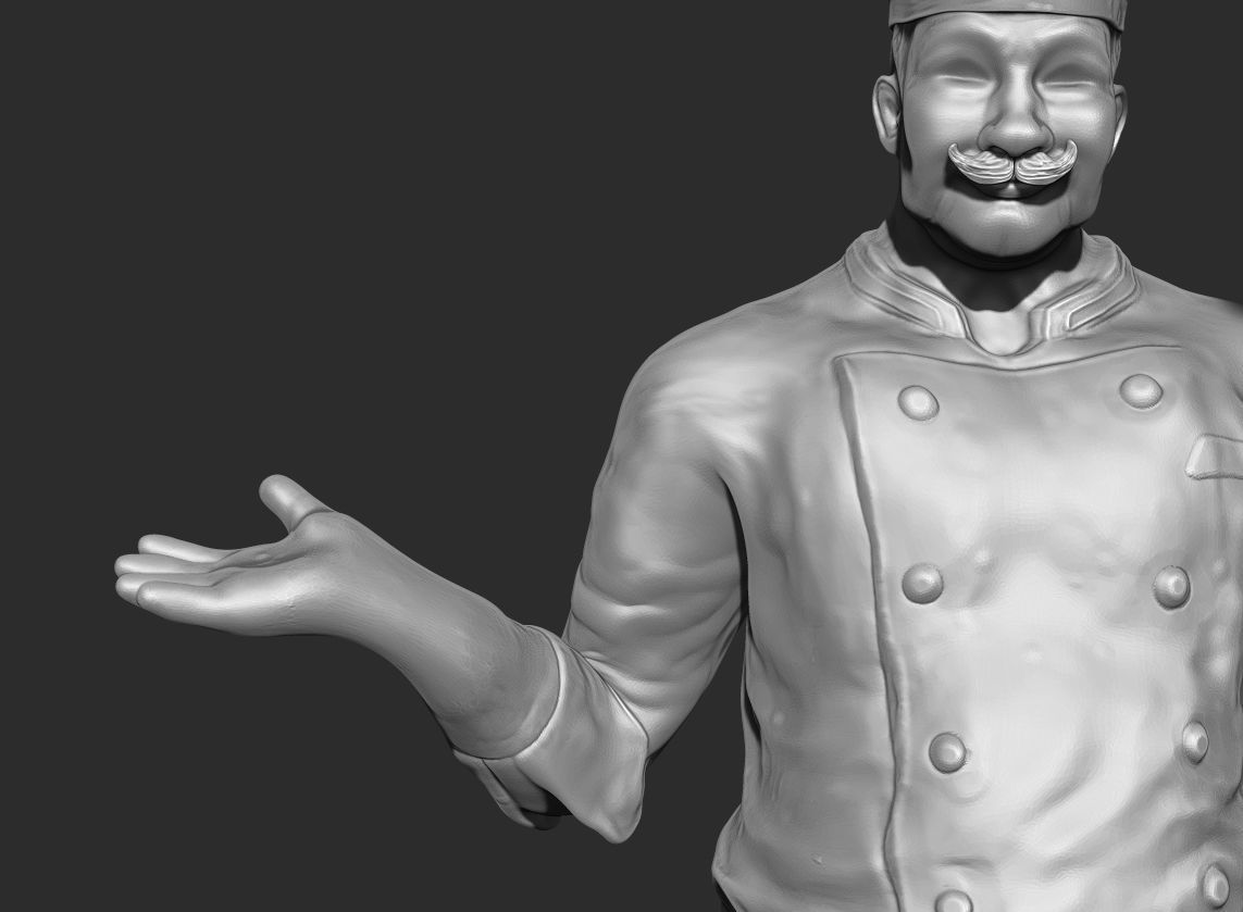 Master chef 3D print model_7