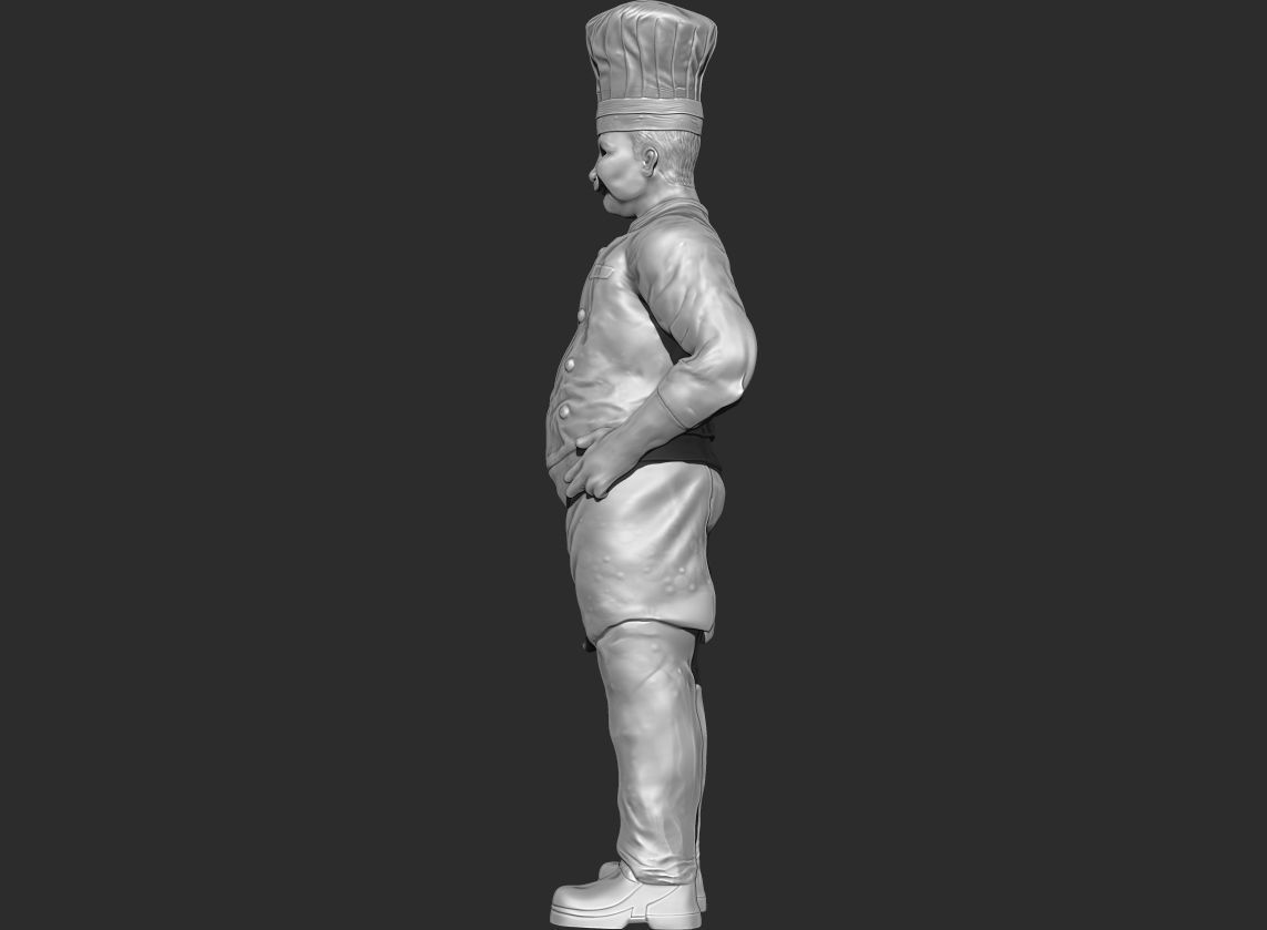 Master chef 3D print model_2