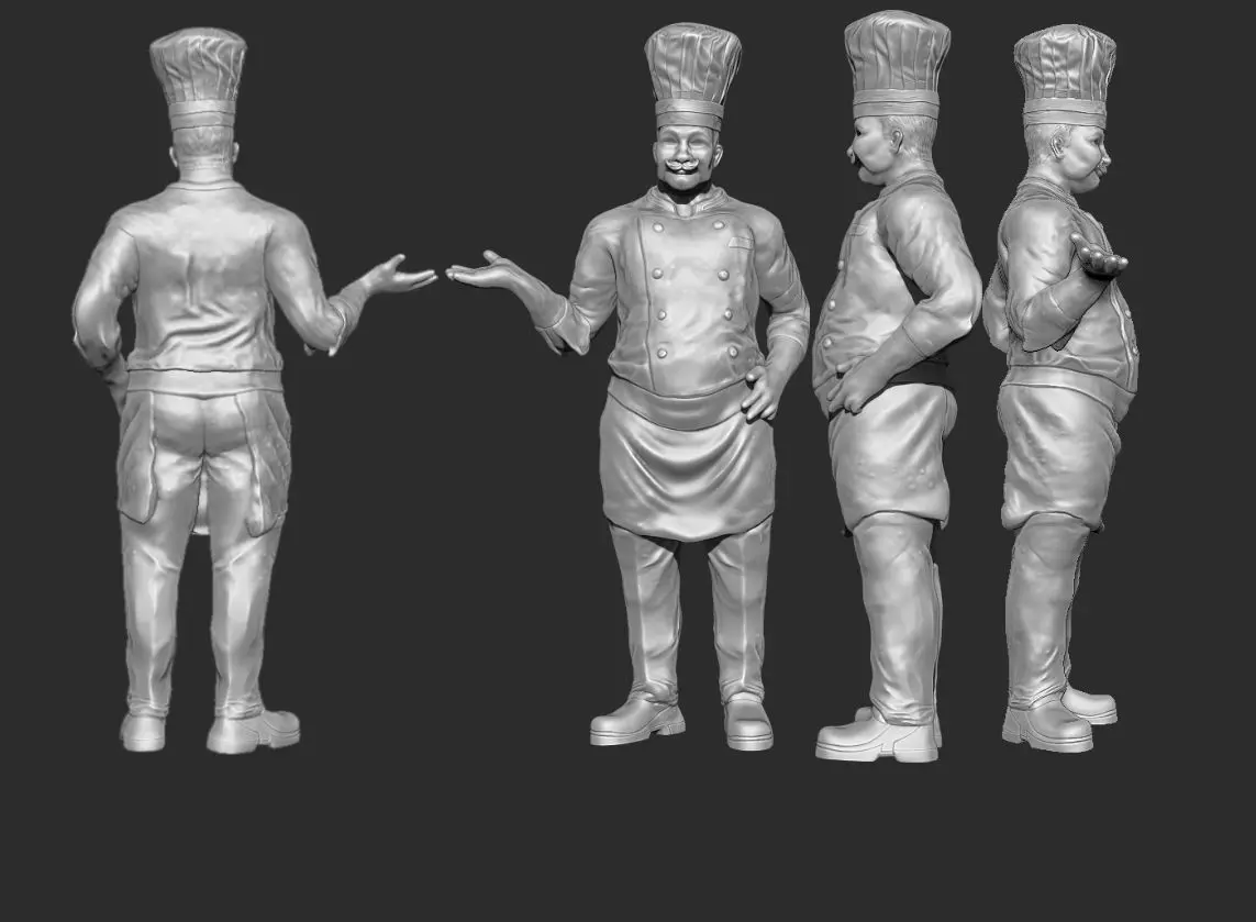Master chef 3D print model_0