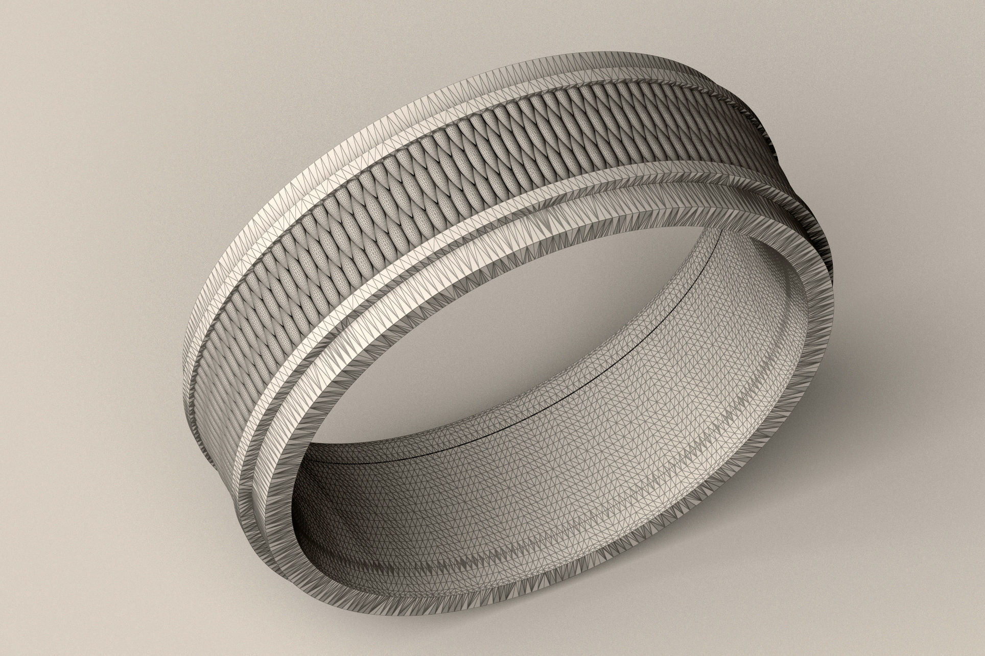 Ring R 74 3D print model_3