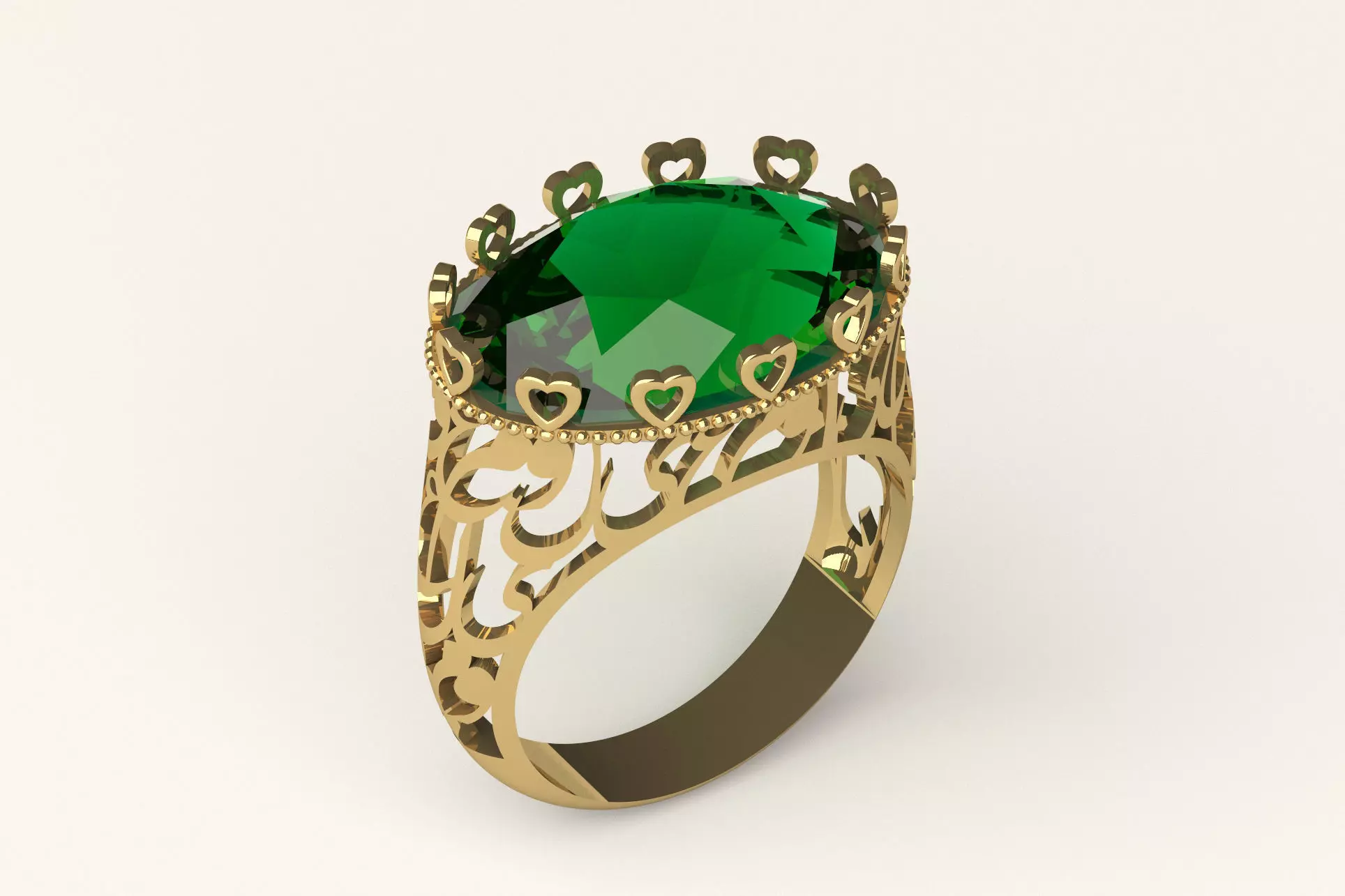 Ring R 75 3D print model_0