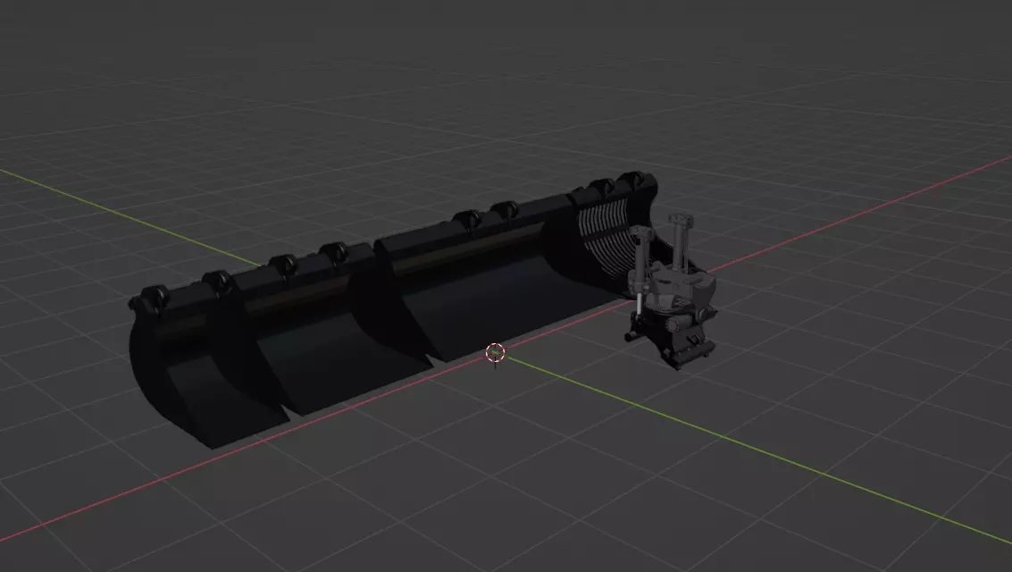 Tiltrotator bucket pack CW 3D model_0