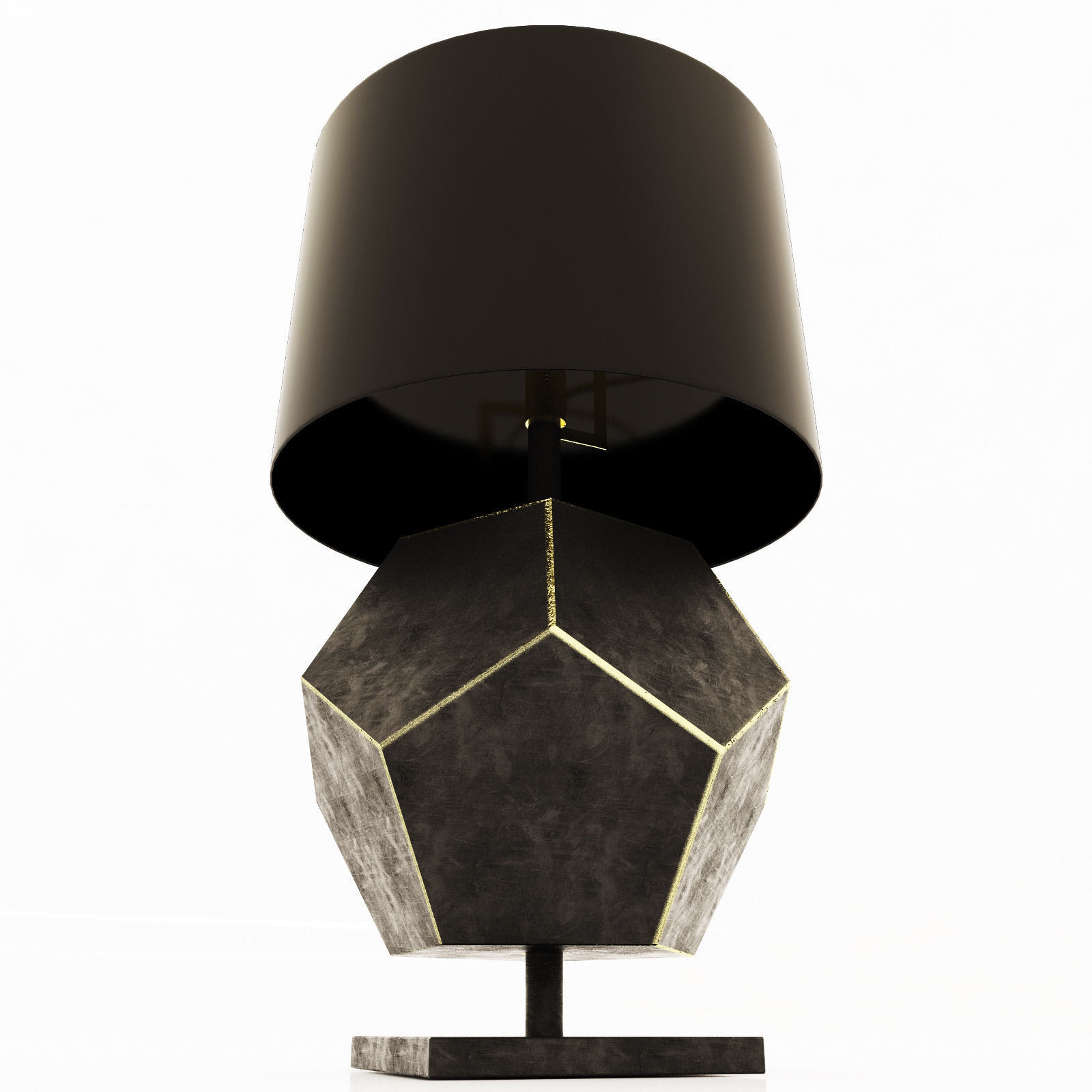 Arteriors Drea Lamp 3D model_4