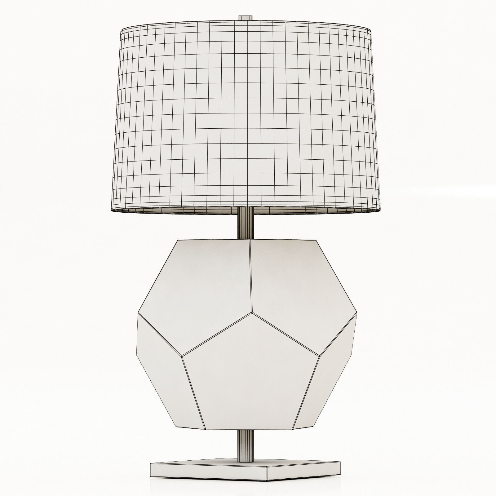 Arteriors Drea Lamp 3D model_5