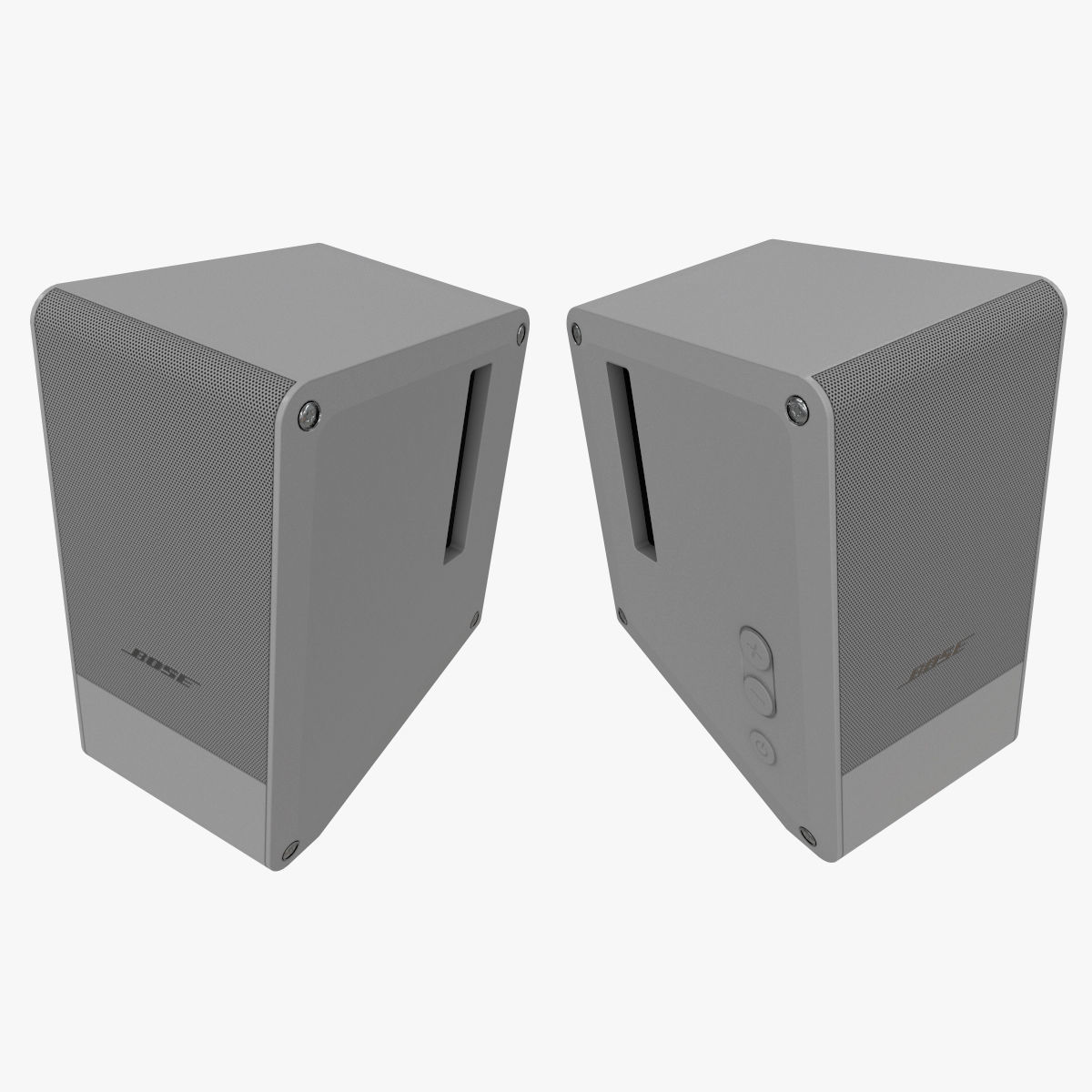 Speakers Bose Low-poly 3D model