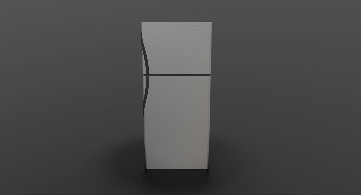 Refrigerator Frigidaire Low-poly 3D model_7