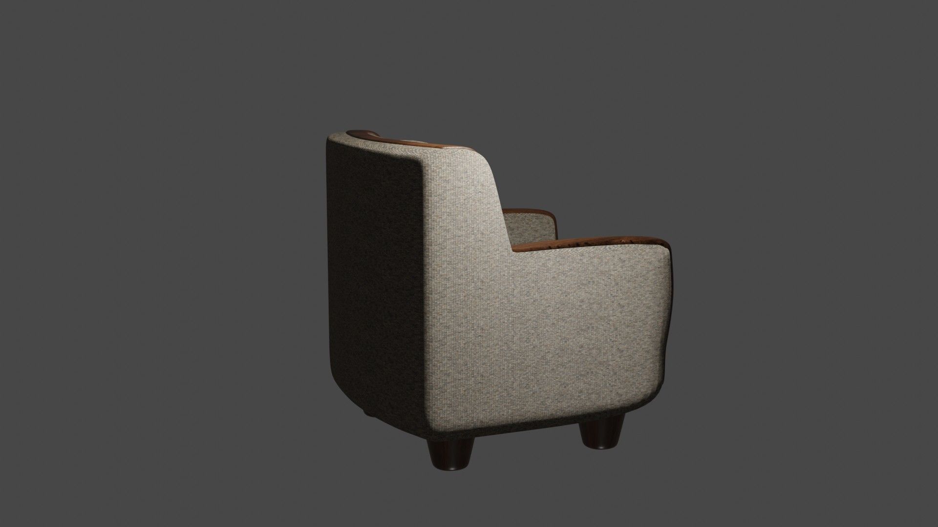 High Poly Tweed Fabric 3d Asset Fully Textured PBR Materials 3D model_7