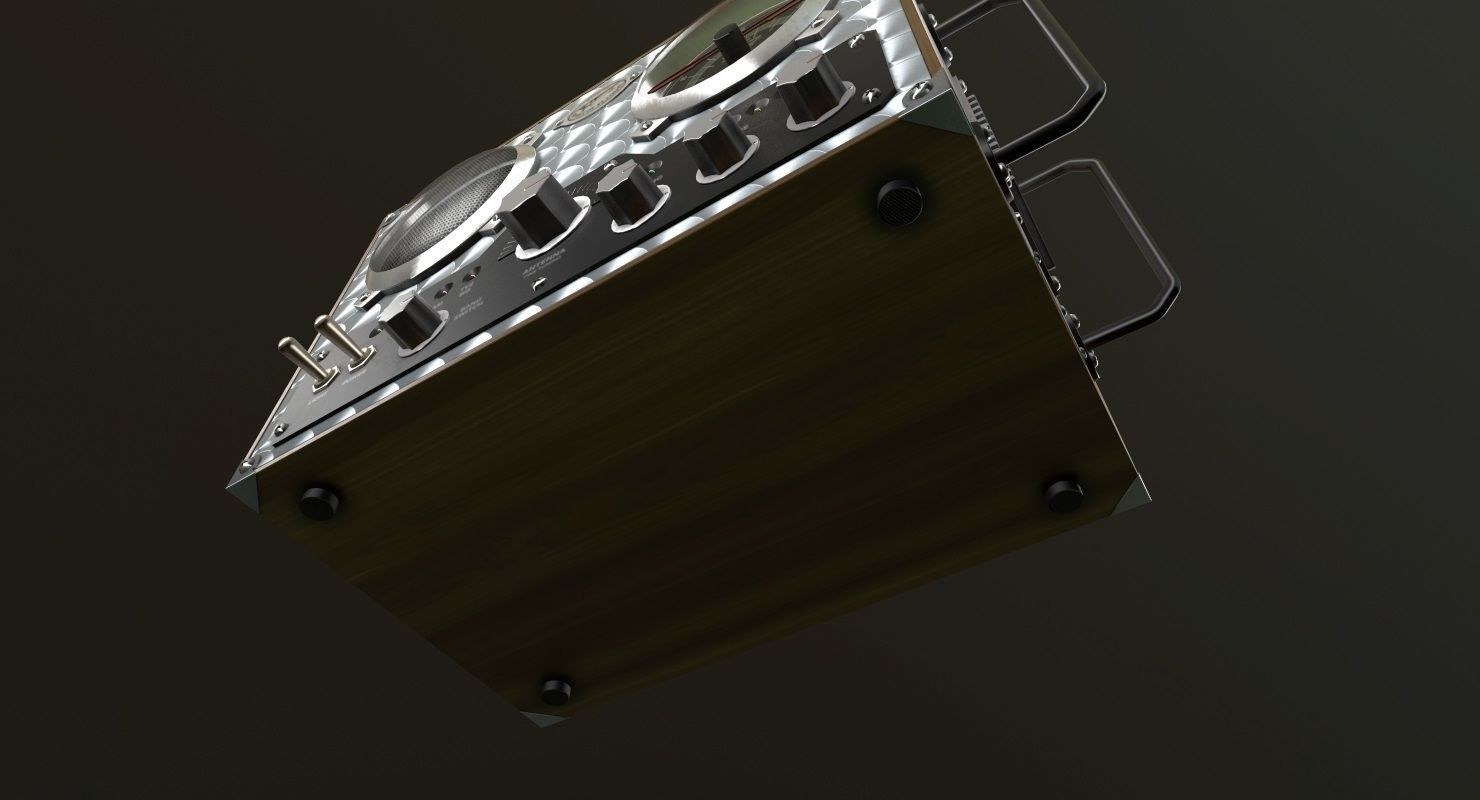 Field Radio Spirit Of St Luois Low-poly 3D model_10