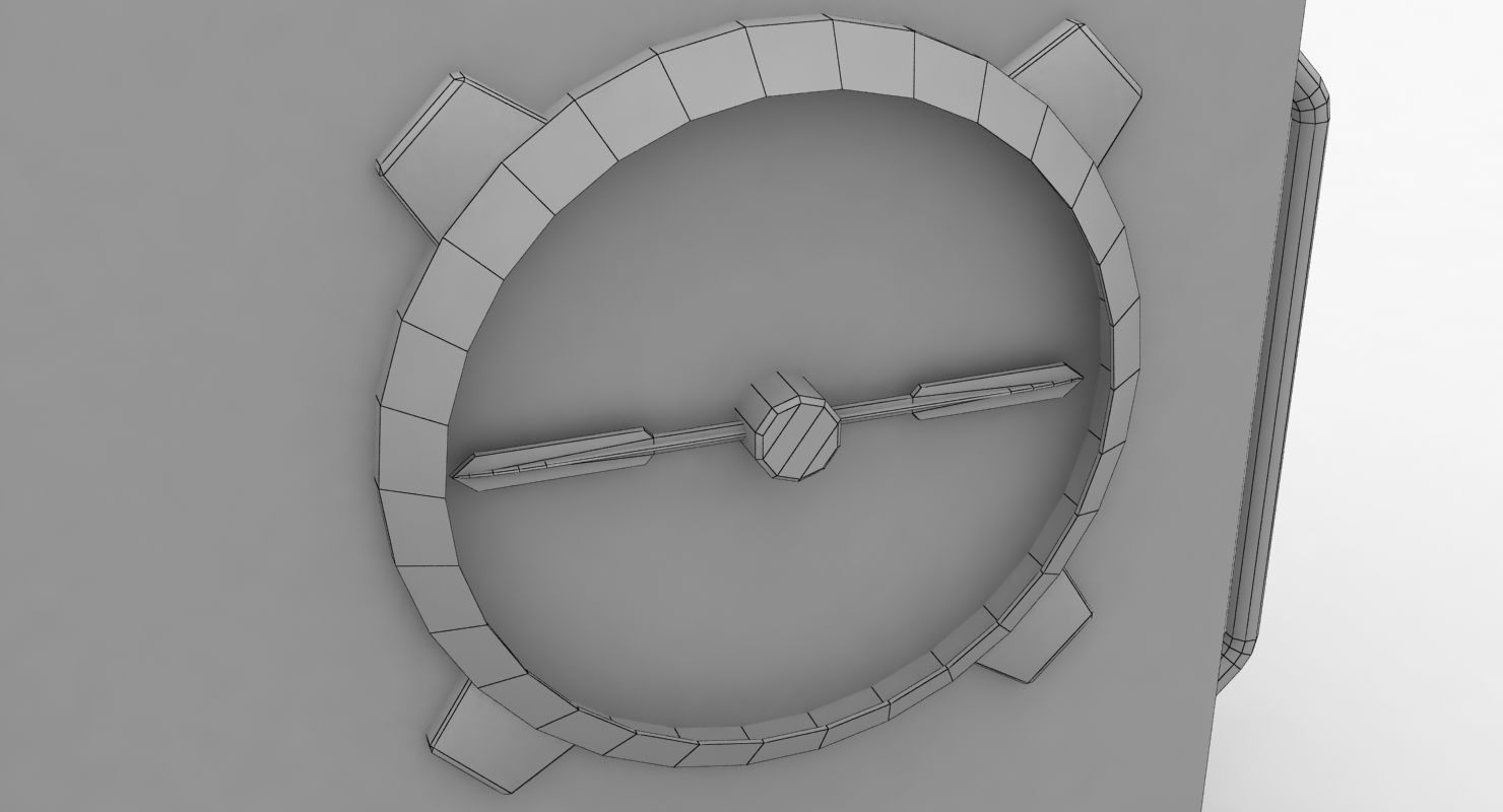 Field Radio Spirit Of St Louis Low Poly Low-poly 3D model_27