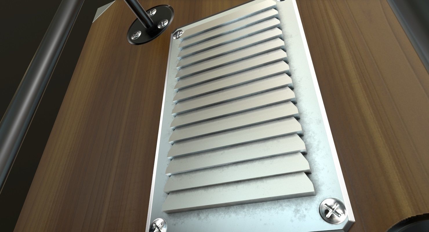 Field Radio Spirit Of St Louis Low Poly Low-poly 3D model_14