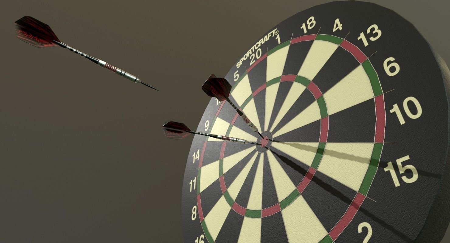 Dartboard Sportcraft 3D model_2