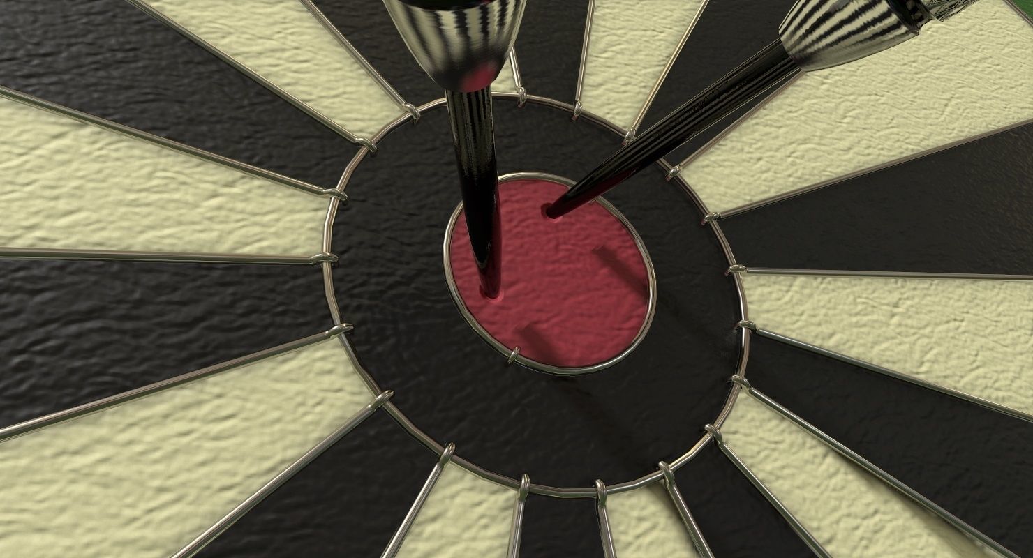 Dartboard Sportcraft 3D model_10