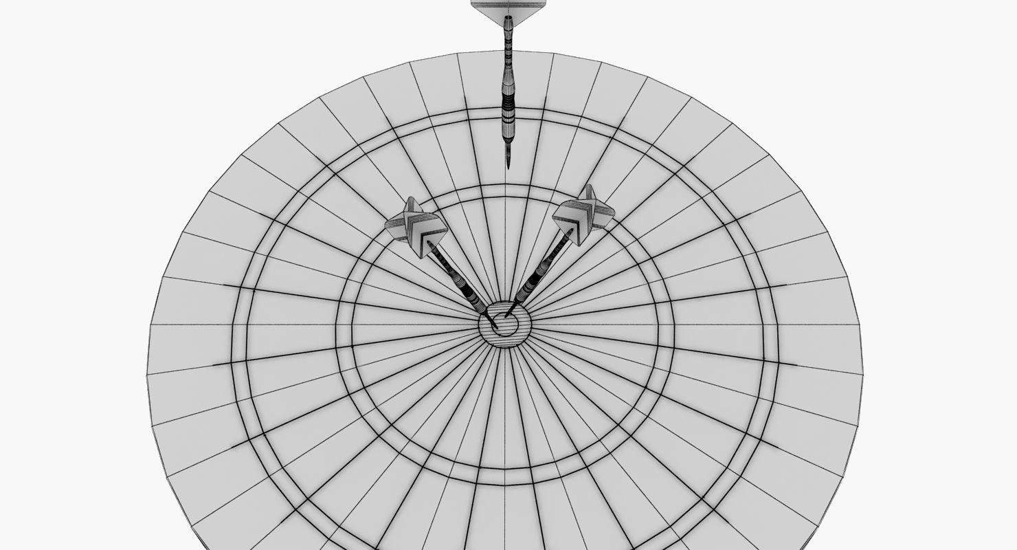 Dartboard Sportcraft 3D model_19