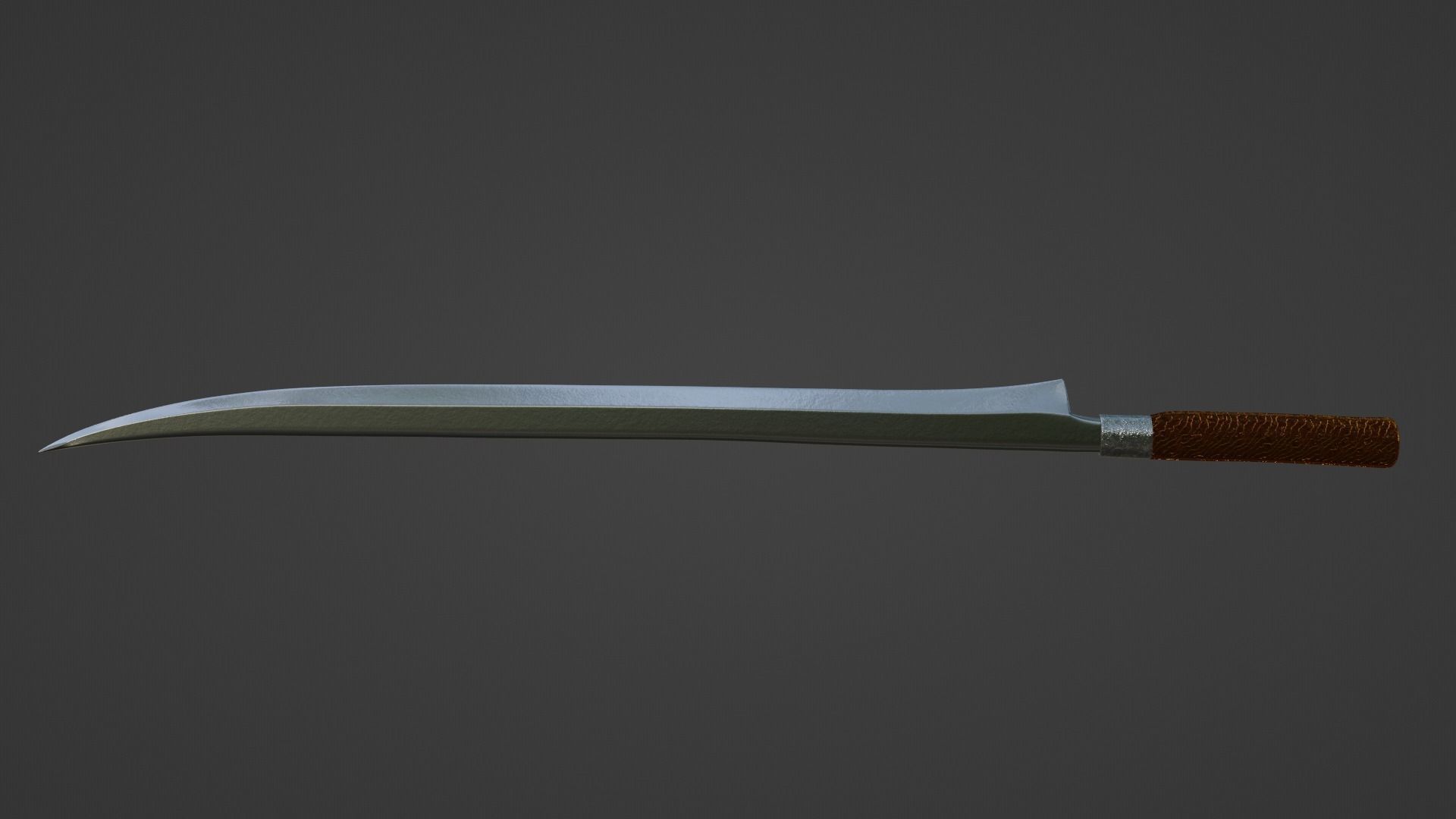 Sword - Flyssa Sword Low-poly 3D model_3
