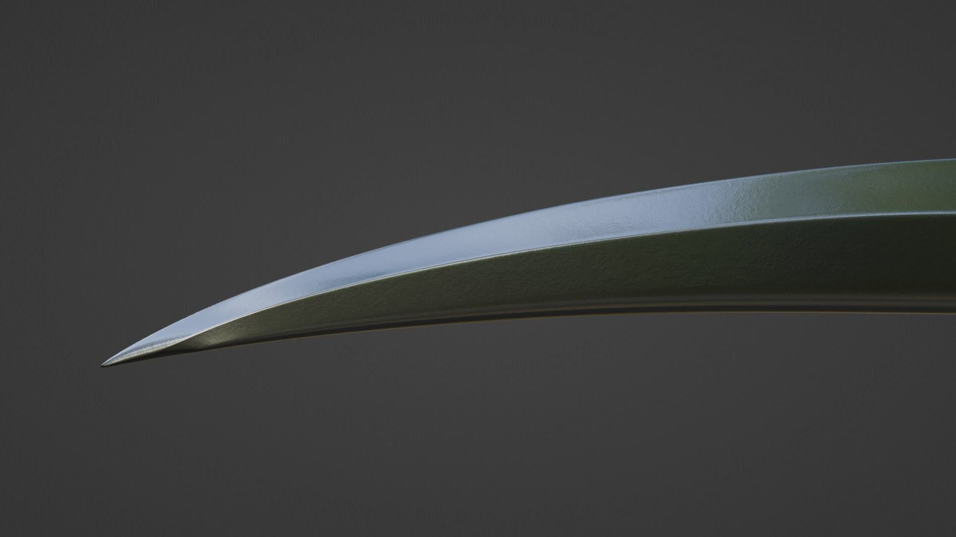 Sword - Flyssa Sword Low-poly 3D model_4