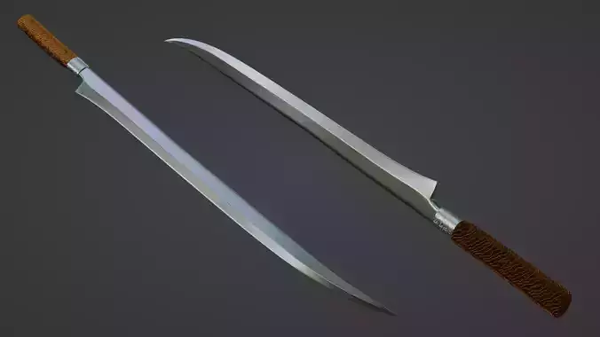 Sword - Flyssa Sword Low-poly 3D model