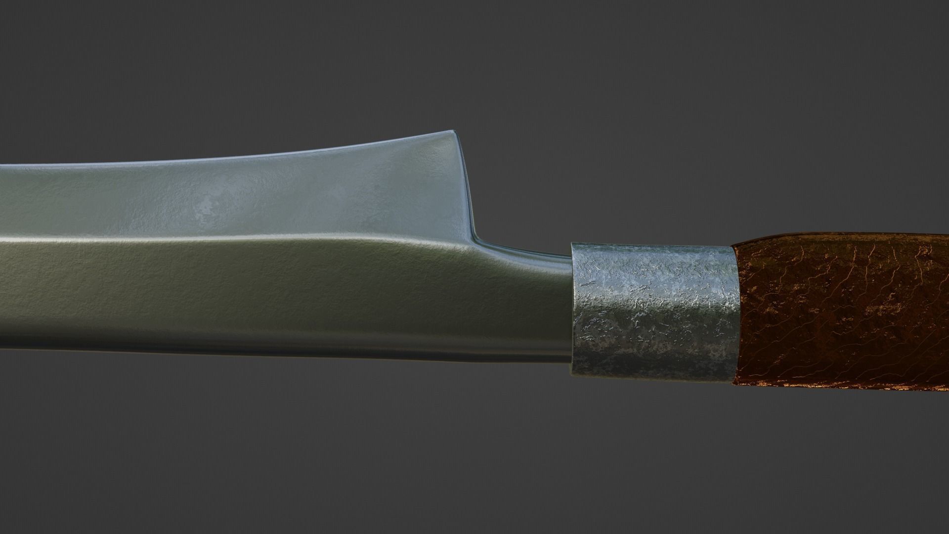 Sword - Flyssa Sword Low-poly 3D model_6