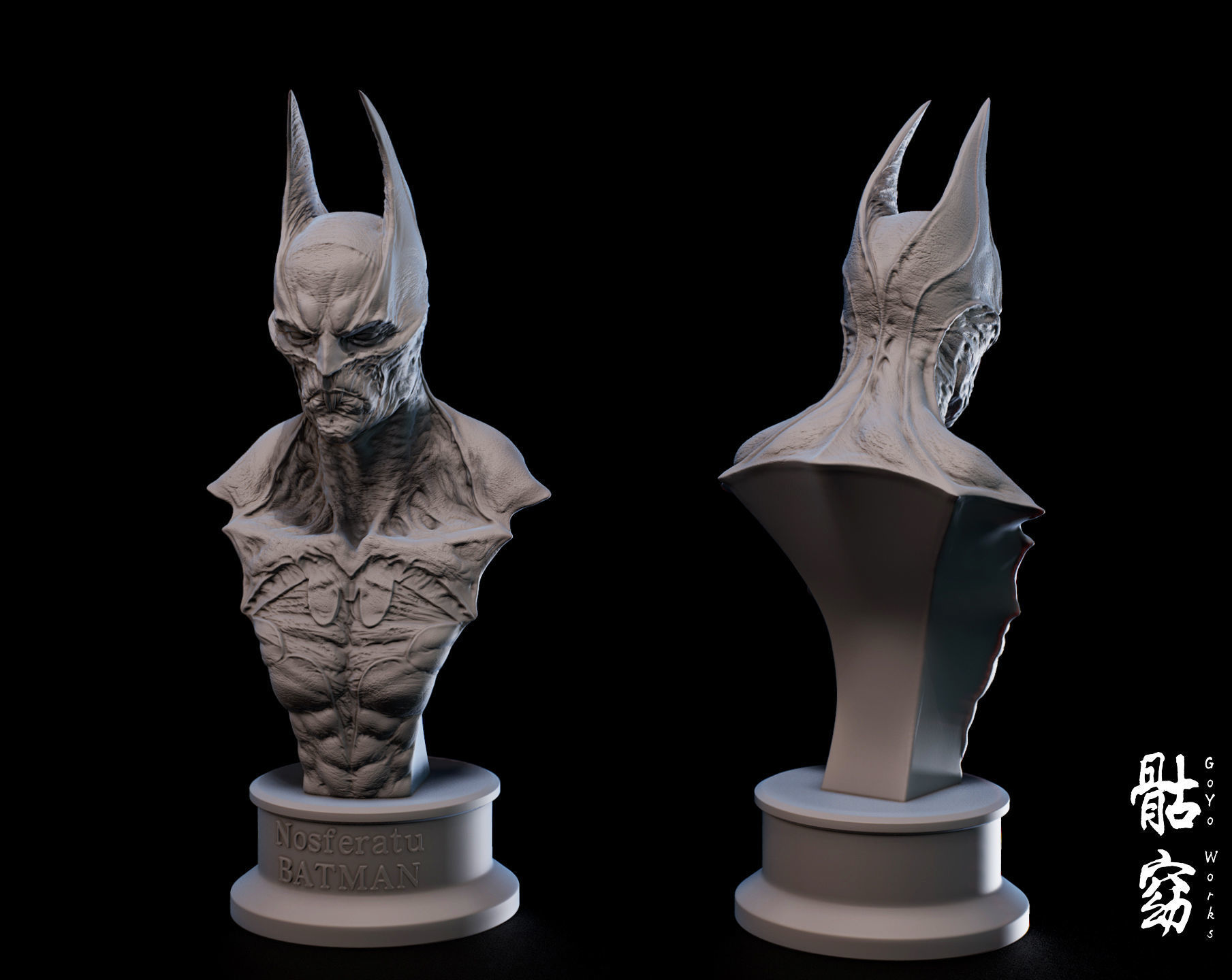 Nosferatu BATMAN 3D print model_3
