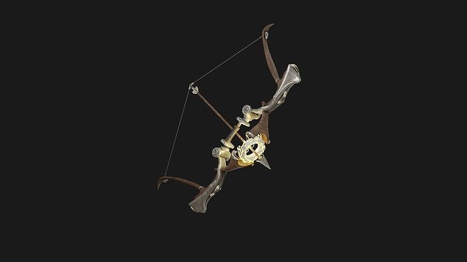 Electro Bow Low-poly 3D model