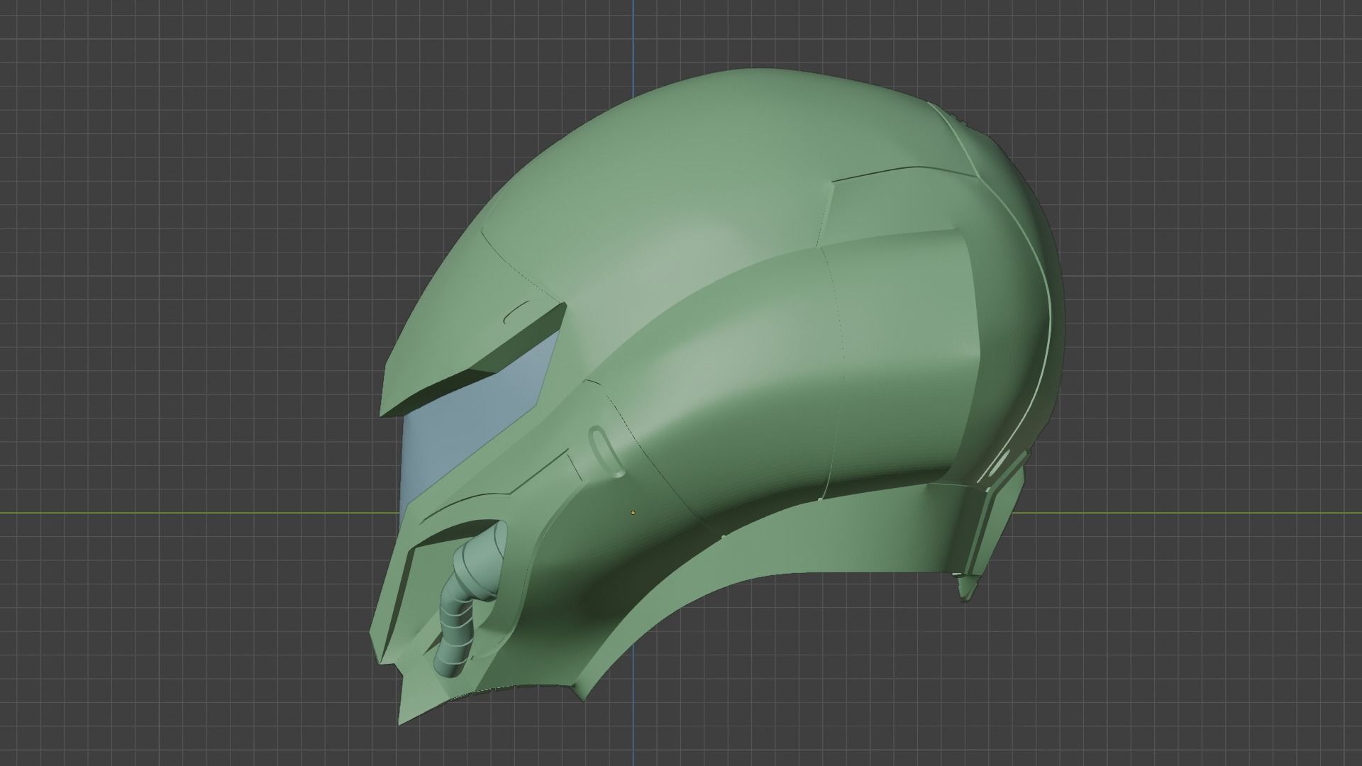 Metroid Dread Samus Aran Inspired Helmet 3D print model_8