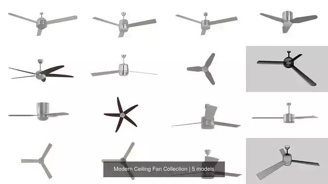 Modern Ceiling Fan Collection
