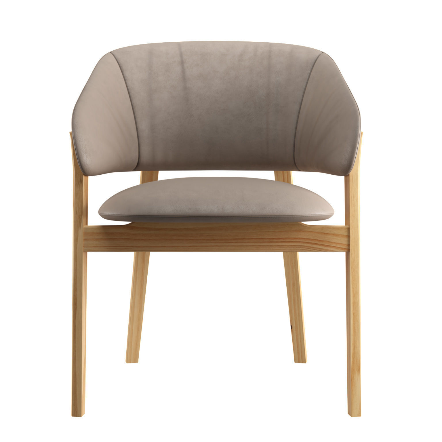 Lugano Dining Chair 3D model_4